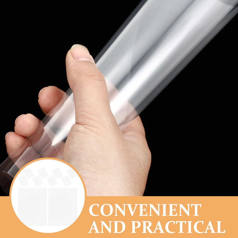 

10 Sheets A4 Double Sided Tape Photo Film Paper Transparent PET High Definition Printing Ink Jet Home Office School Projects