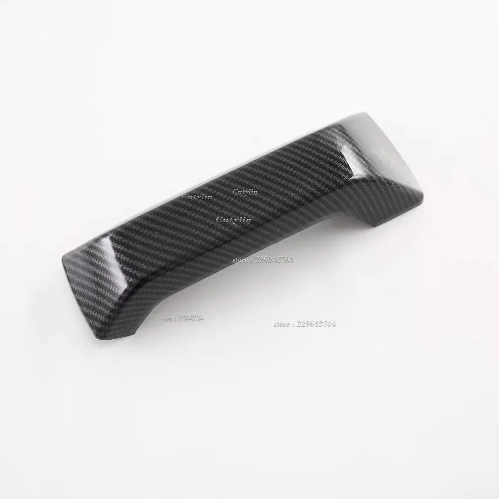 For Ssangyong Torres 2022 2023 2024 ABS Carbon Fiber Rear Tailgate Trunk Handle Cover Trim Car Accessories Stylingcutylin
