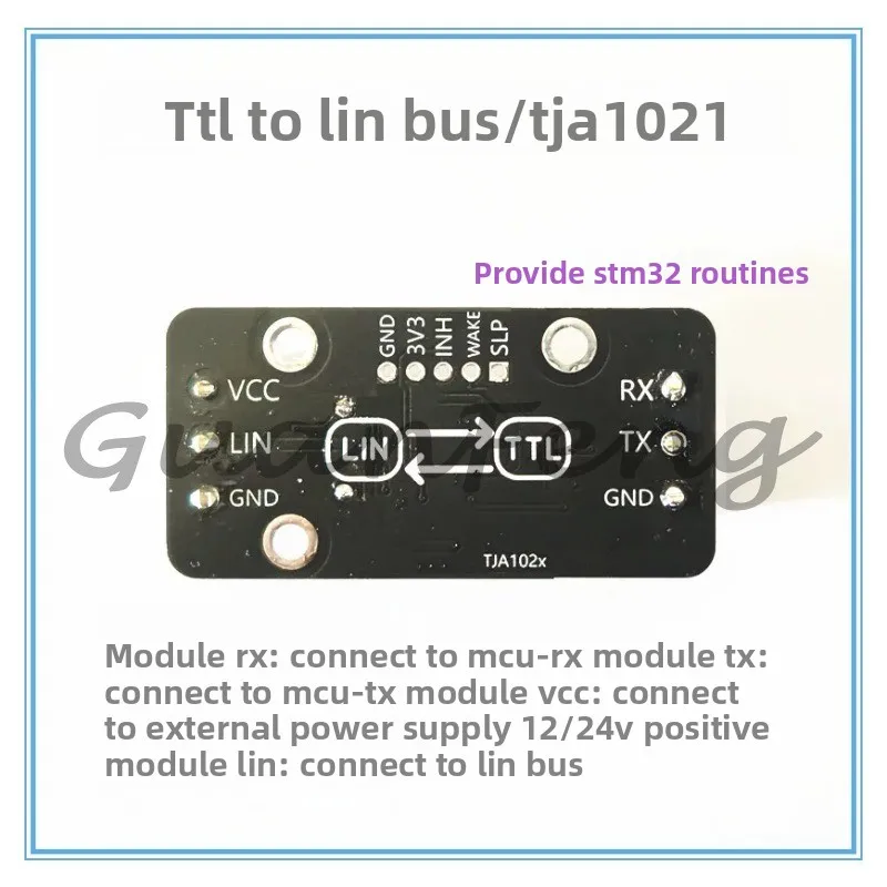 TTL To LIN Bus/TJA1021 Module/automotive Bus/LIN Communication Debugging/LIN To TTL Conversion
