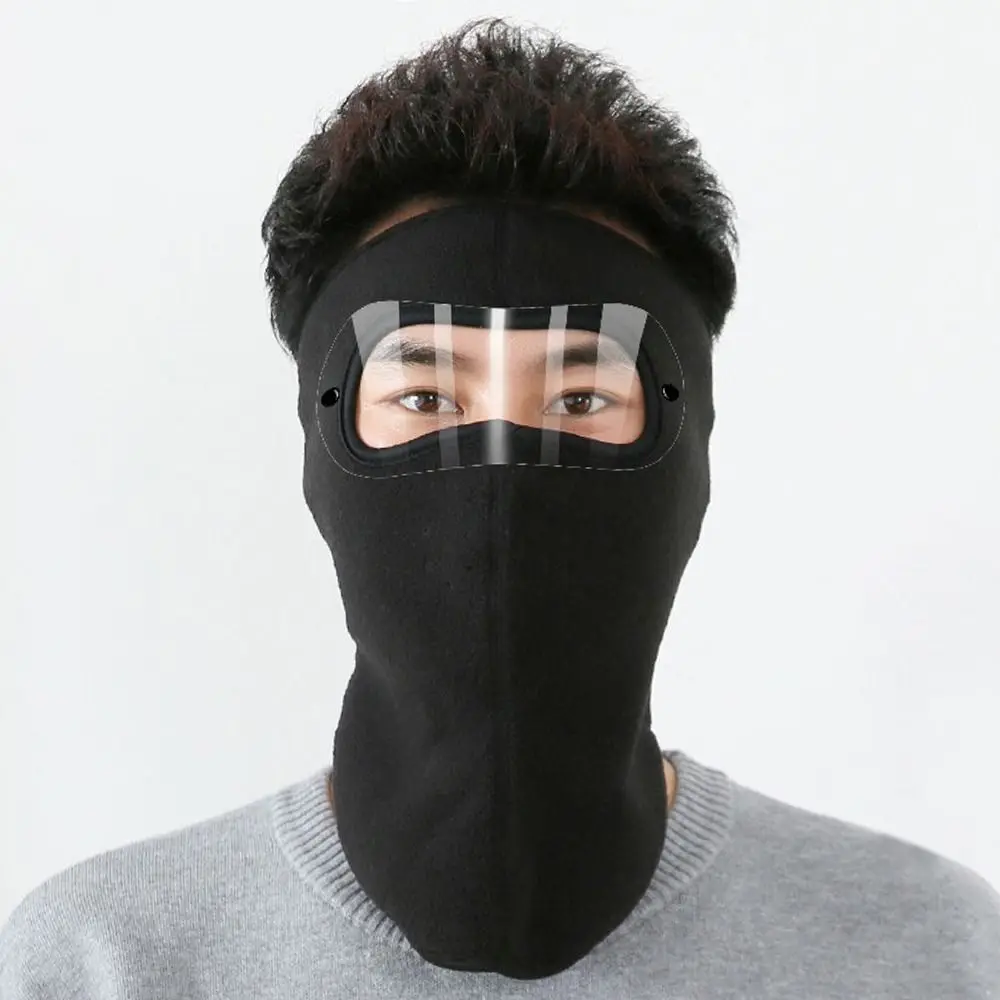 New Unisex Face Mask Windproof HD Goggles Breathable Mask Antifog Motorcycling Cycling Cap Winter