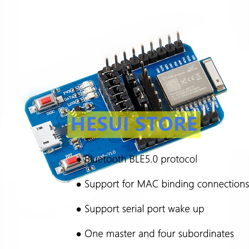 E104-BT5032A-TB nRF52832 Bluetooth Module test suite BLE5.0 Low power serial port wake up