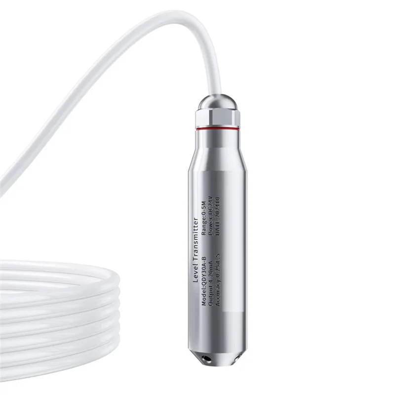 

ABAE-Water Level Sensor Transmitter DC24V Liquid Sensor 4-20Ma Output For Pump Control