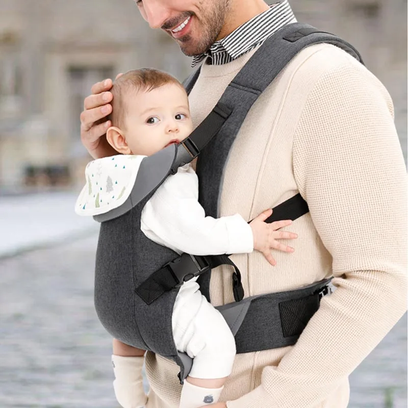 

Portable Baby Carrier LinenToddler Wrap Shoulders Multifunctional Strap Infant Bag Adjustable Hipseat Shoulder Quality Sling