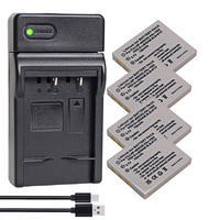 FNP-40 NP-40 NP40 Battery for Fujifilm NP-40N CGA-S004 D-LI8 NP-1 SLB0837 KLIC-7005 Slim Charger