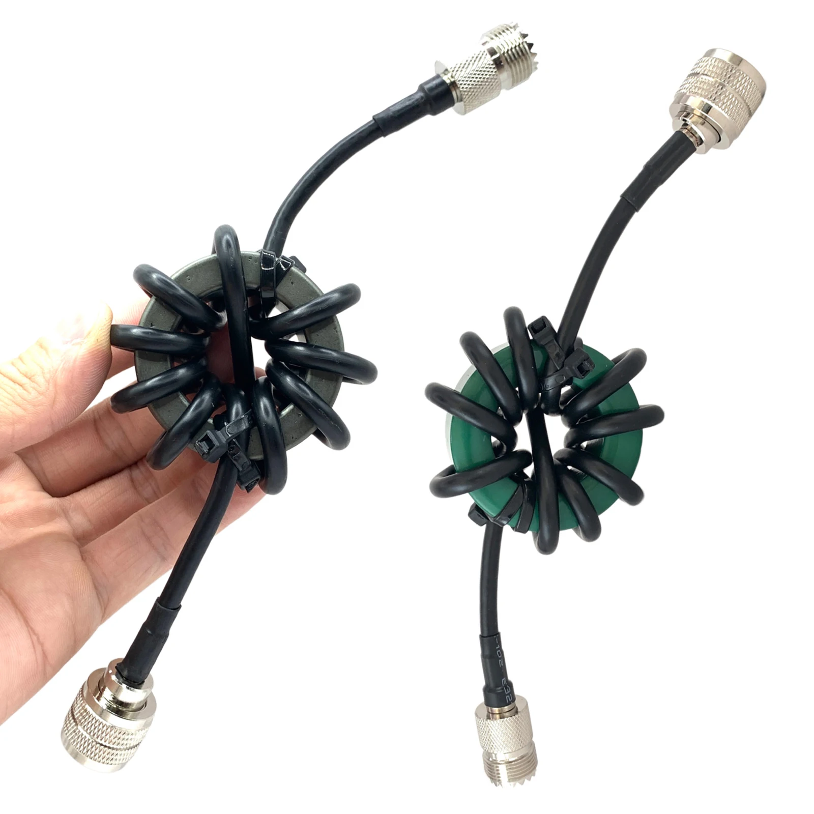 1.8-30 MHz RF Choke Balun Magnetic Core HF Choke Balun Magnetic Core for HF Short-wave Radio 1:1 Current Type