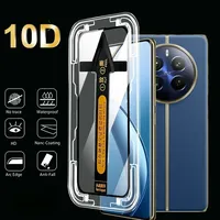 Fast Installation Tempered Glass for Realme 13 Pro 12 11 10 Pro Plus + 12Pro+ Screen Protector Protective Glass