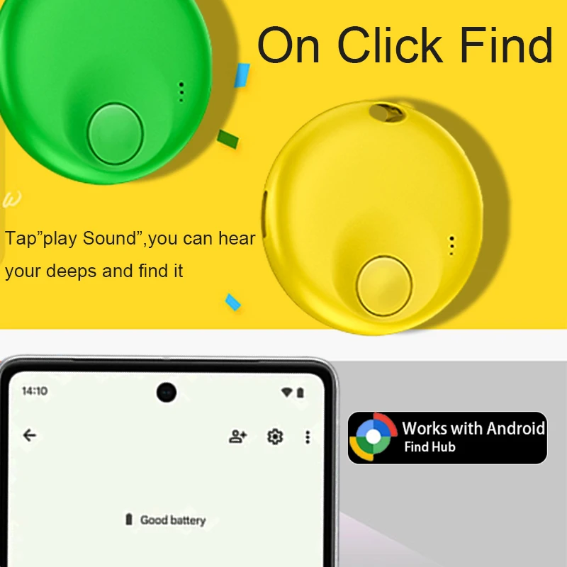 Anti-Verlust-Locator-Tracker für Samsung-Telefone Android Google Find My Device Finder Global Positioning Anti-Lost Smart Tag – Detail 6