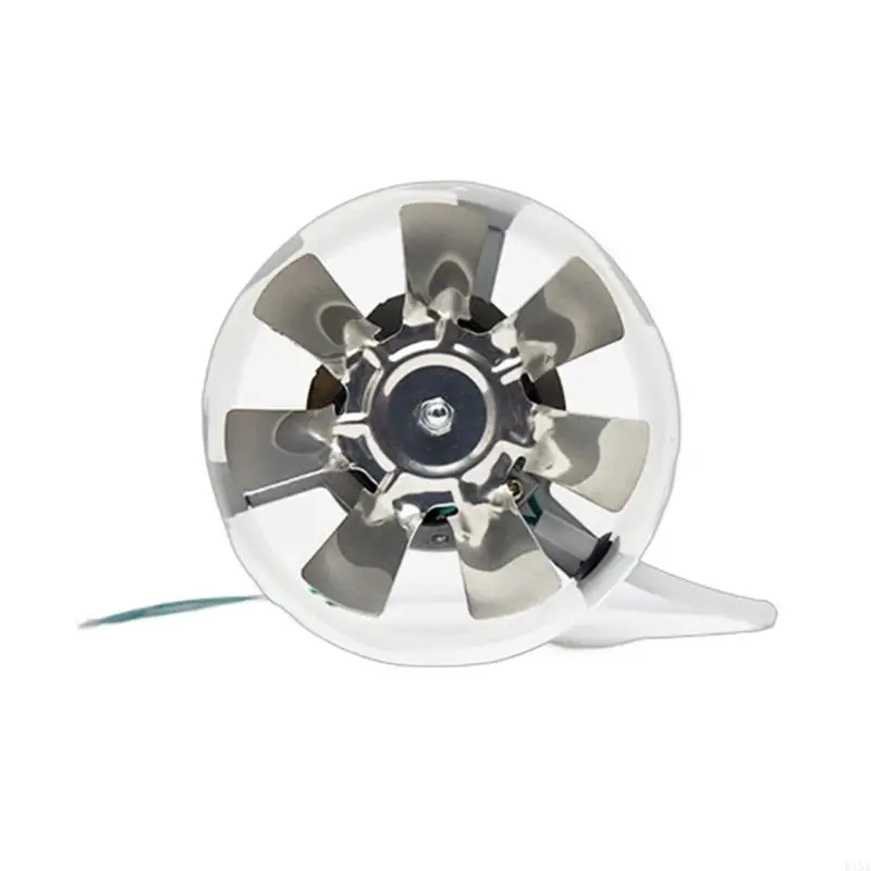 E15A Reliable Exhaust Fan Powerful Exhaust Fan 4inch Wall-Mounted Home Ventilation Fan Metal Fan for Basement & Garage Use