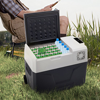 Sihao 15L 20L 30L 35L 40L 45L 50L 55L Portable Refrigerator Compressor Fridge Freezer Mini Cooler for Outdoor Camping BBQ Picnic