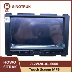 712W28101-6000/4 Touch Screen MP5 For SINOTRUK HOWO T7H T5G TX SITRAK Cab Dashboard Original Parts Multimedia Display Radio