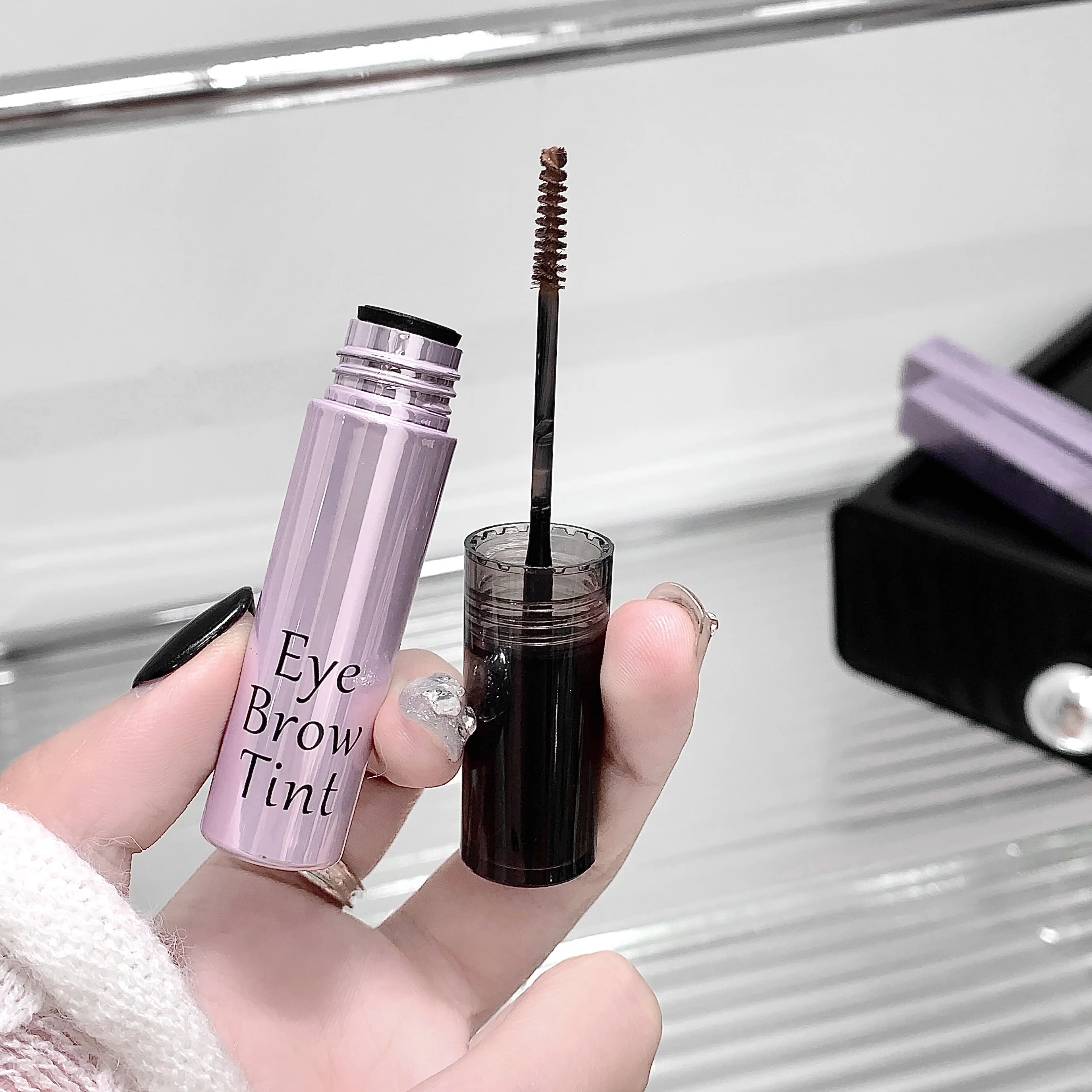 SHAQINUO Velvet Mist Eyebrow Dye Cream Quick-drying Waterproof Natural Non-smudge Easy-to-color Eyebrow Tint For Beginner