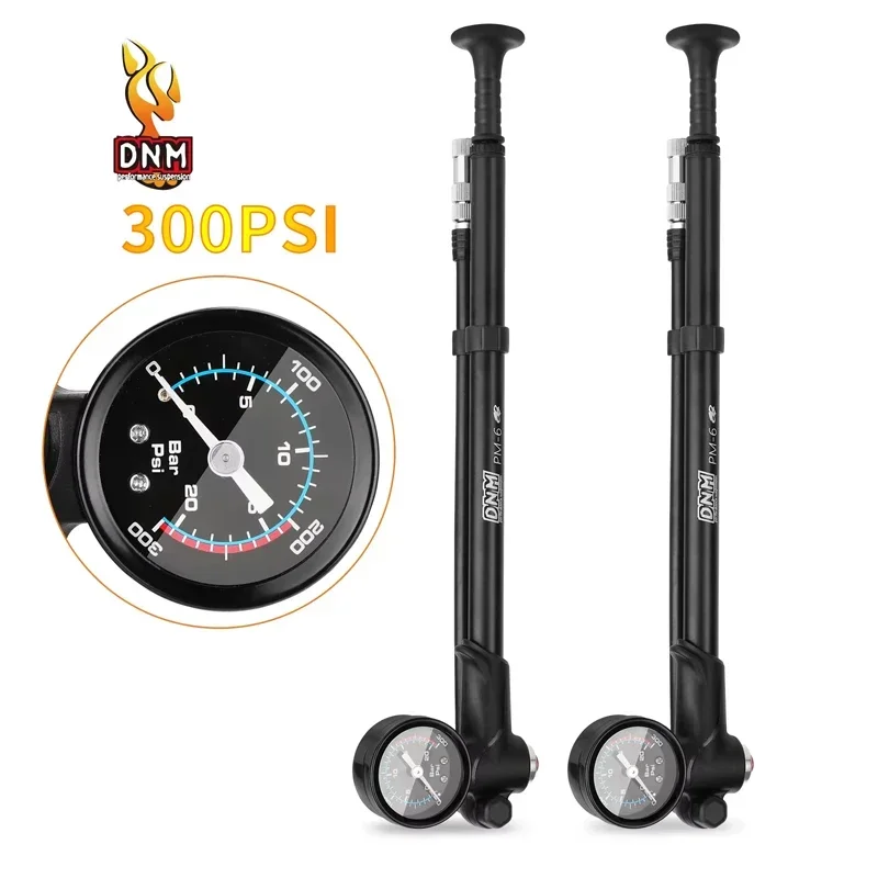 

DNM велосипедный портативный воздушный насос 300PSI для воздушного амортизатора велосипедная передняя вилка велосипедные шины мини-насос аксессуары для велосипеда
