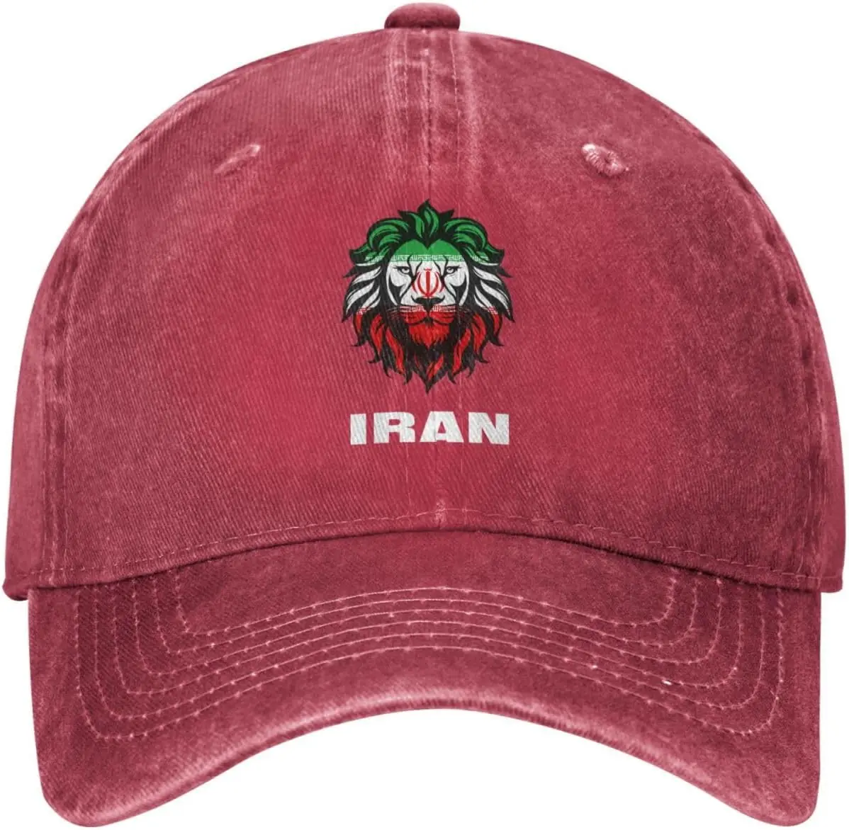 

King Iranian Iran Flag Baseball Cap Golf Dad Hat for Men Women