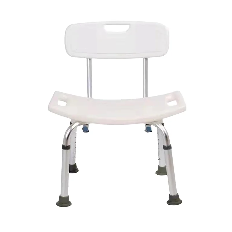 Adjustable Bath Shower Seat Bath Stool Medical Bathroom Chair