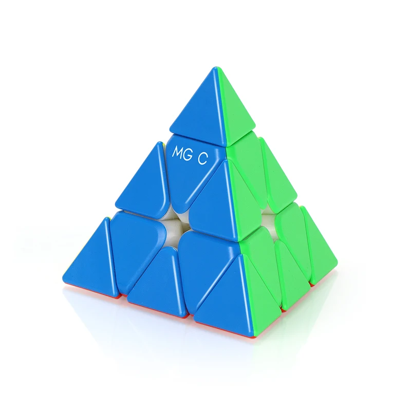 Yongjun MGC EVO magnetische PIRAMIDE 3X3 educatief speelgoed gamingkubus snelheid magische kubussen voor competitie