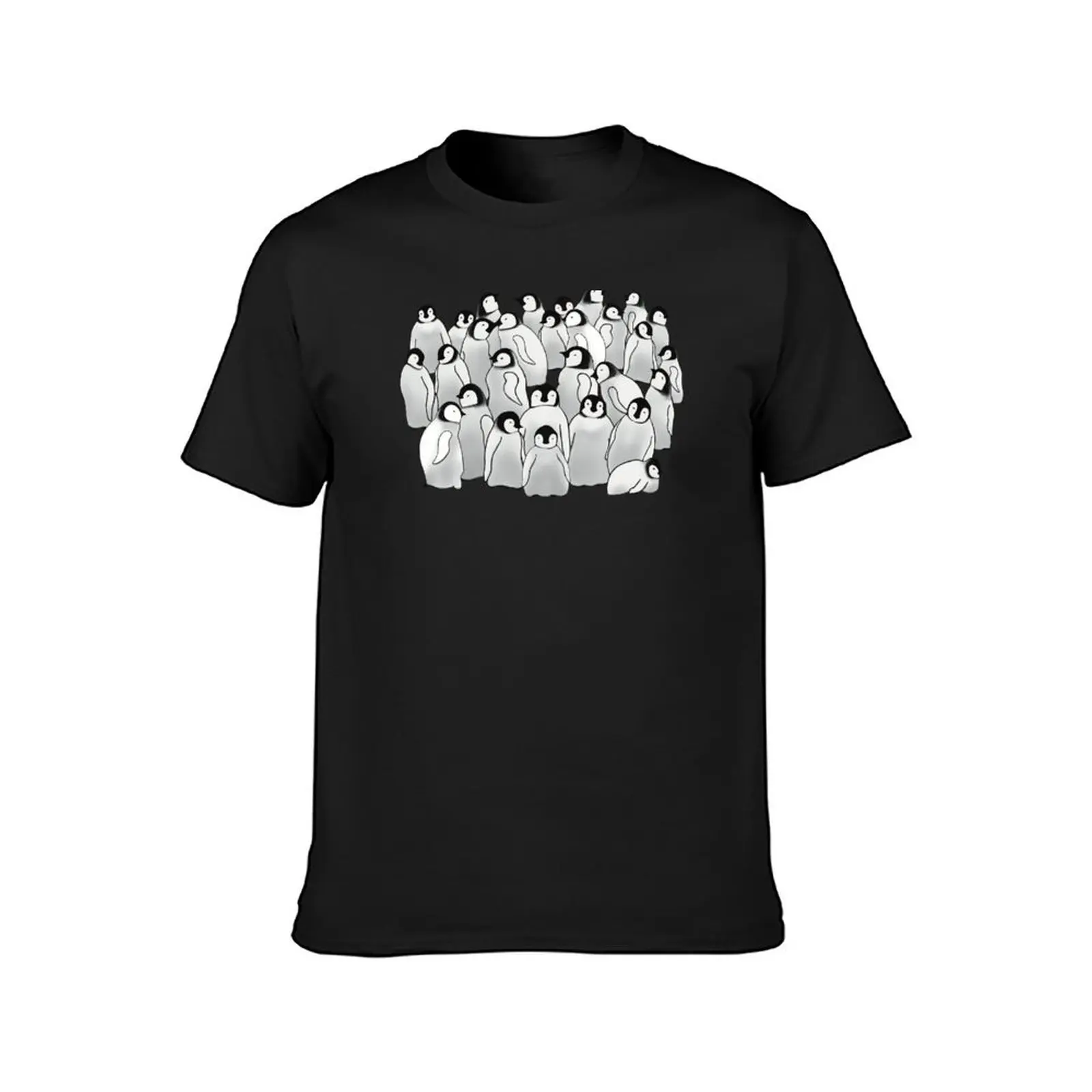 Creche, Emperor Penguin Chicks Art T-Shirt graphics sublime boys animal print mens clothing