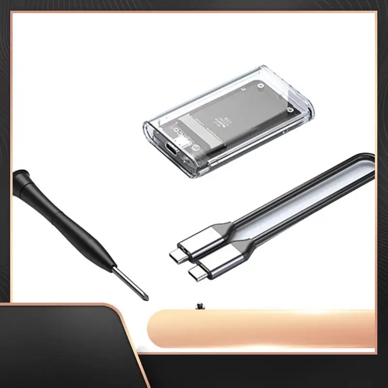 ORICO Transparent External Adapter MSATA SSD Enclosure Case To USB 5Gbps-N34R