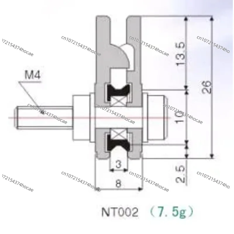 

NT002 Anti-jumper, Ceramic Wire-passing Wheel, Winding