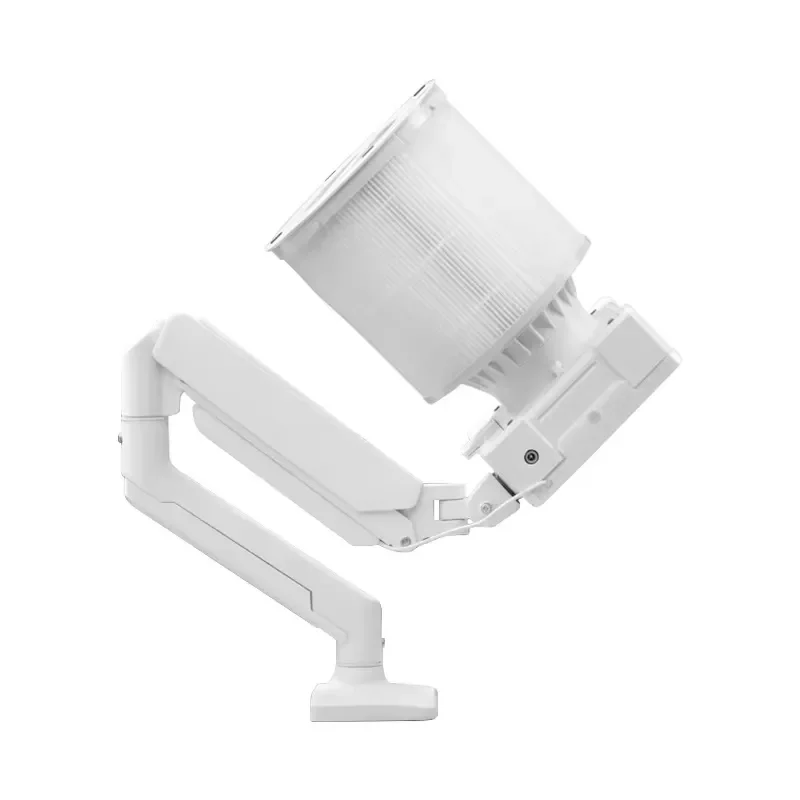 Professional Desktop Nail Dust Collector Vacuum Cleaner with LED Light Strong Suction for Manicure Table Salon Equipment New