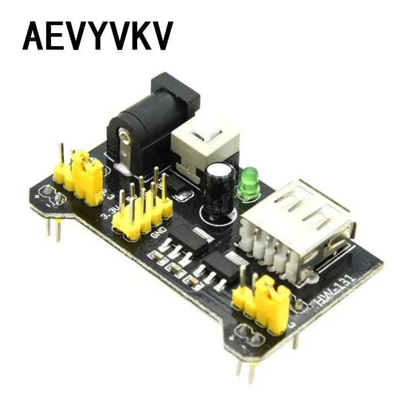 1pcs MB102 Breadboard Power Supply Module 3.3V 5V Solderless Bread Board DIY for Arduino