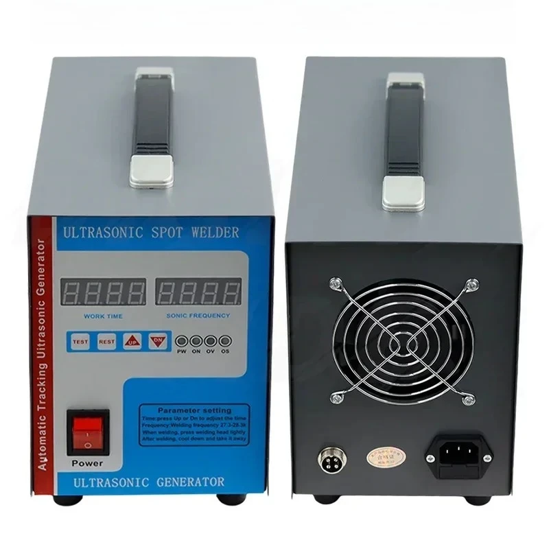 

Handheld ultrasonic spot welders can be used for automotive body repair