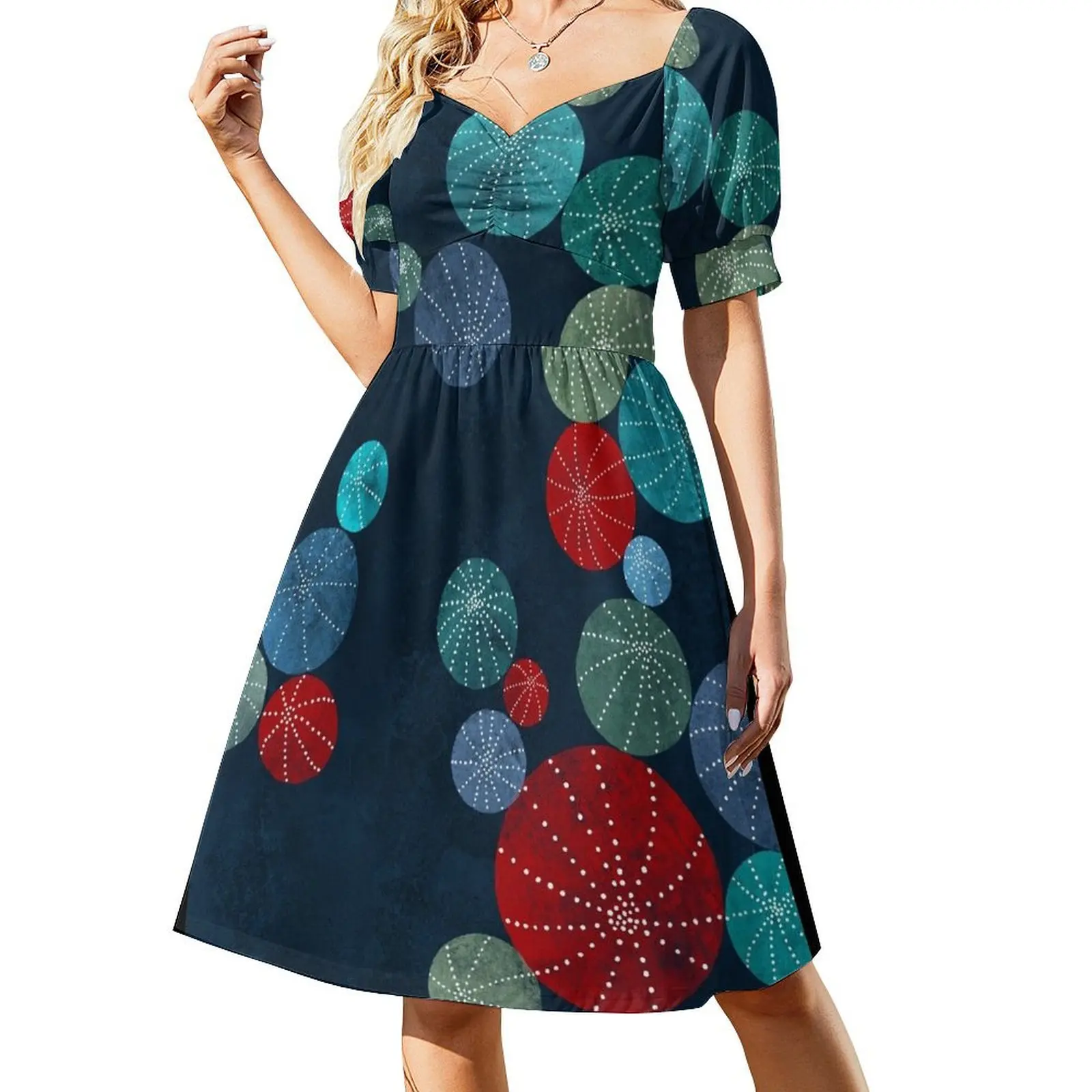 Colorful cactus field Short Sleeved Dress summer dresses womens 2025 clothes Long dresses Dress