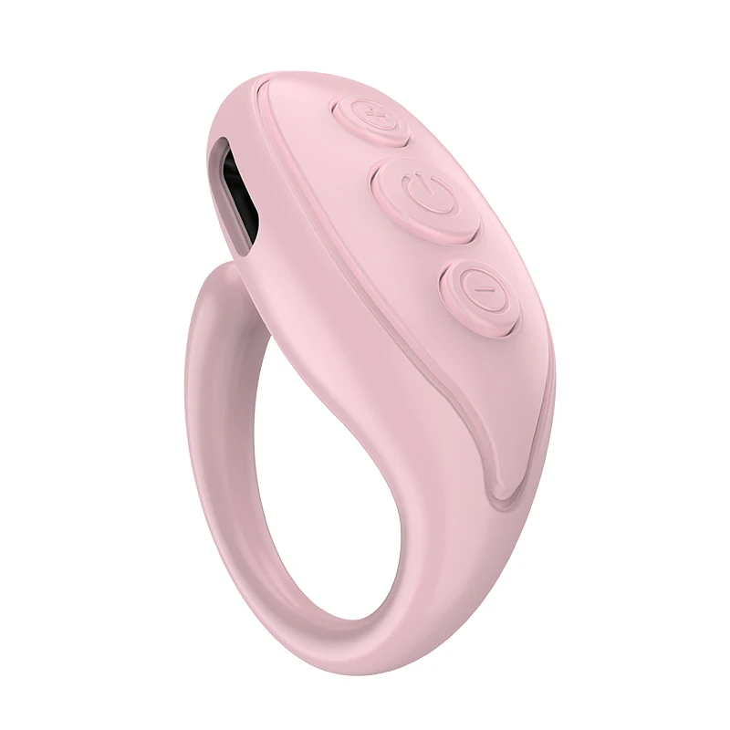 Ring Remote Control For Tiktok Browsing Mobile Phone Selfie Page Turner Lazy Artifact For IPhone Samsung Huawei BT-compatible5.3