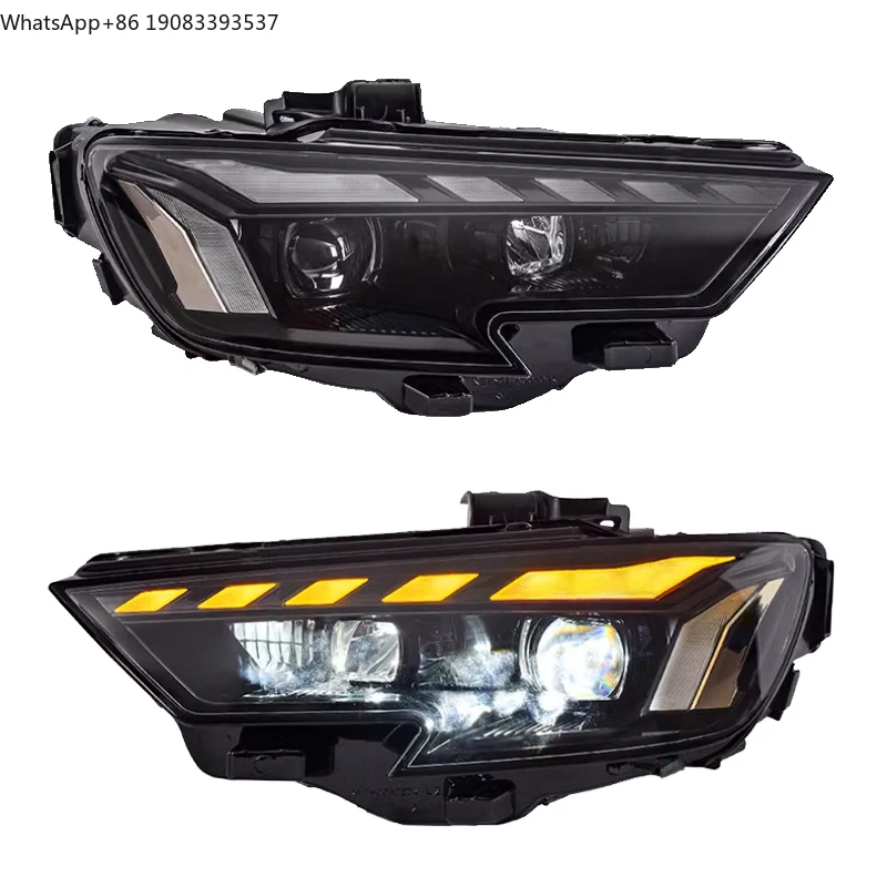 

Фары YU GUANG для Audi A3 8V (Sportback/Limousine) 2017-2020: Обновленные светодиодные фары с ДХО, аксессуары для автомобиля