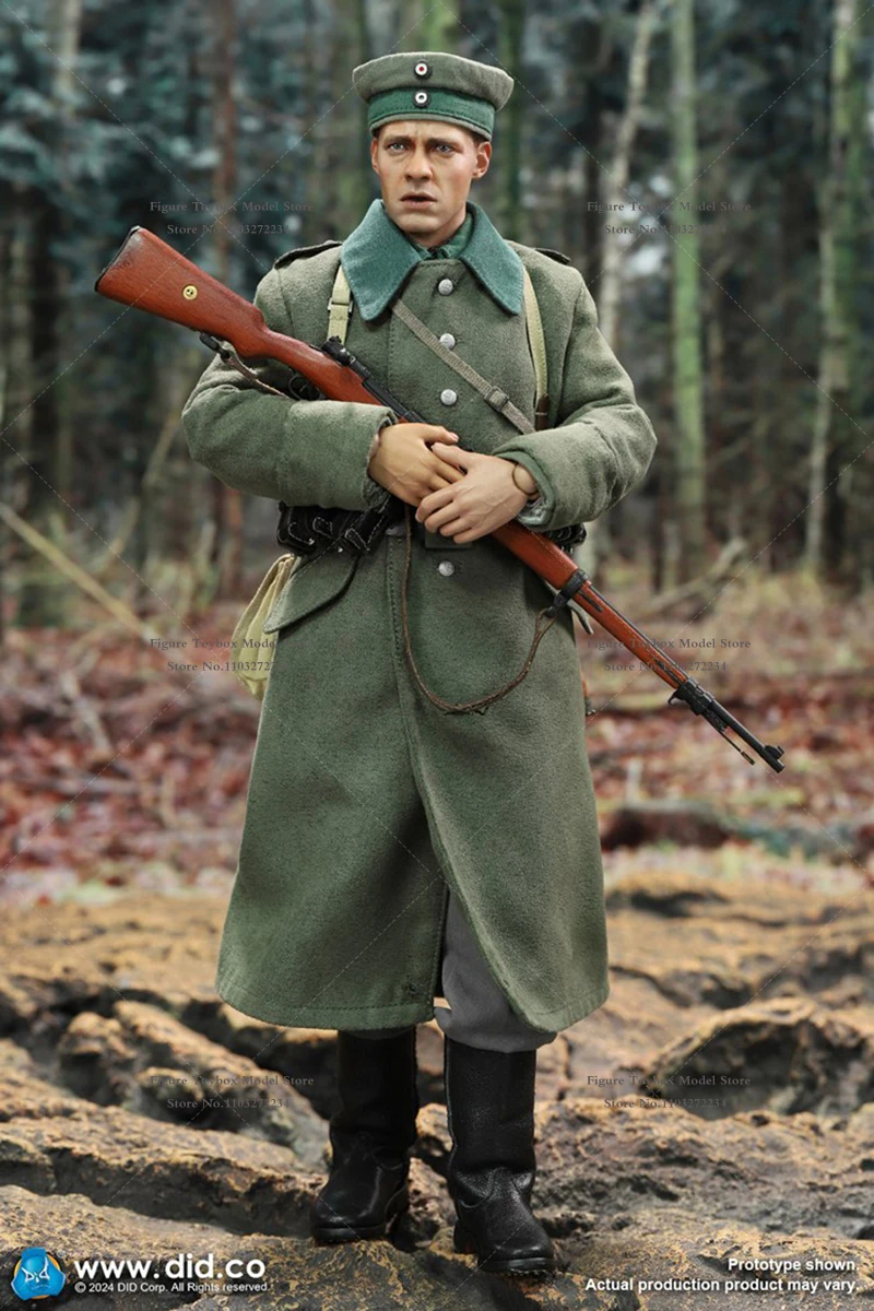 Auf Lager DID D11014 1/6 WWI Armee Soldat Paul Baumann Beweglicher Mann Actionfigur 12" Komplettset Soldat Modell Fans Sammlung Geschenk