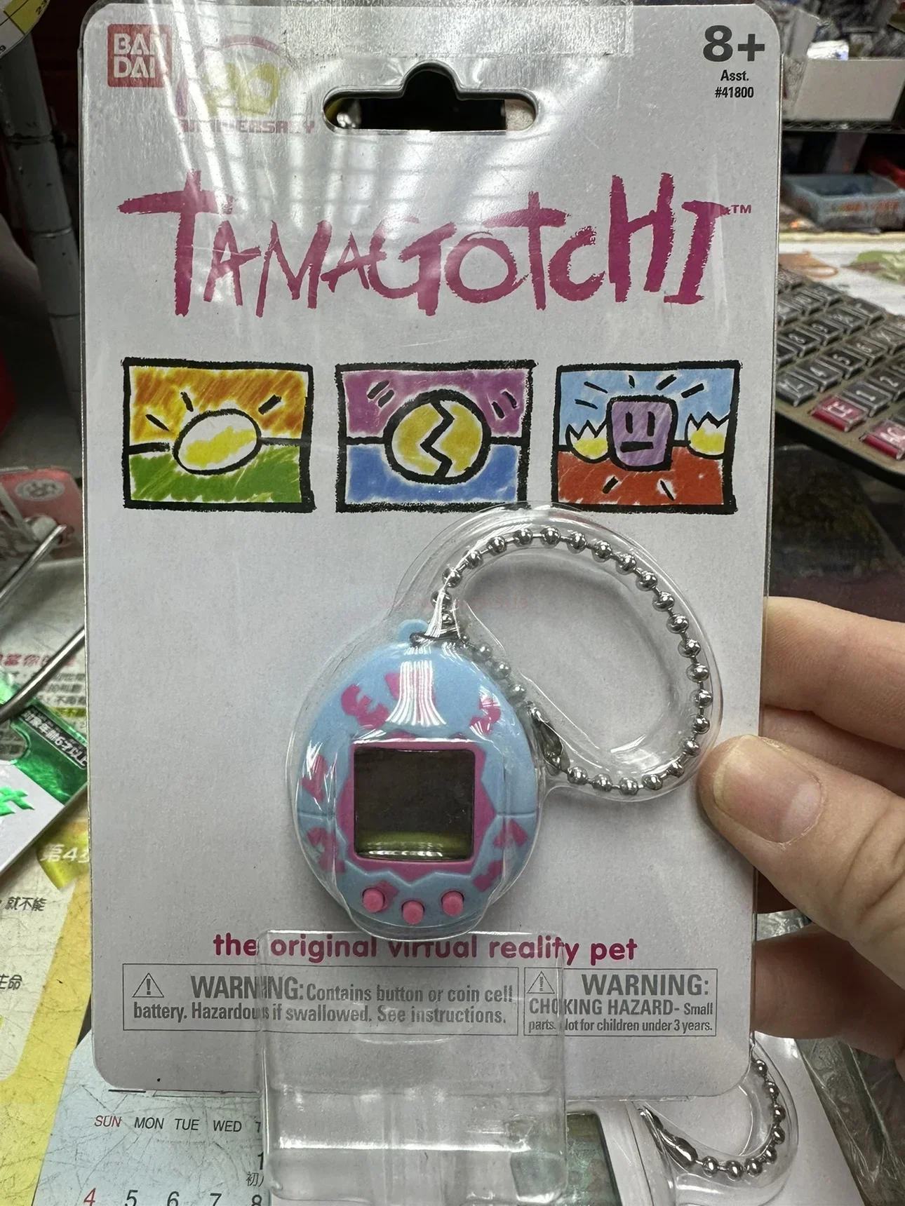 

Оригинальные Электронные Домашние животные Bandai Tamagotchi для детей, виртуальный интернет-питомец, забавная интерактивная игрушка с цифровым экраном, Аниме подарок