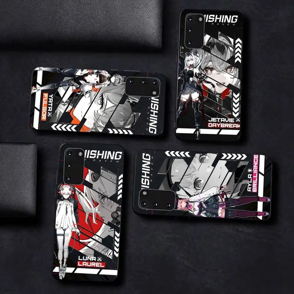 GRAY RAVEN：PUNISHING Phone Case For Samsung S 9 10 20 21 22 23 30 23 24 Plus Lite Ultra FE S10lite Fundas