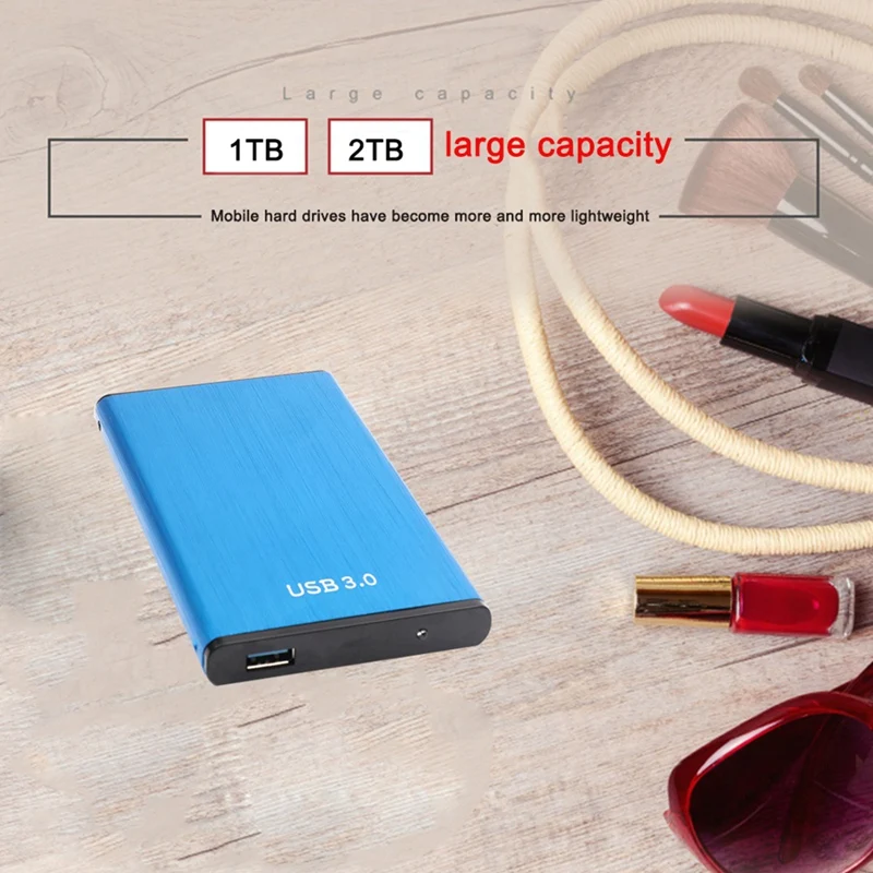 2.5 Inch Portable External HDD Hard Drive USB3.0 Mobile Hard Drive Suitable For PC Desktop Notebook Computers