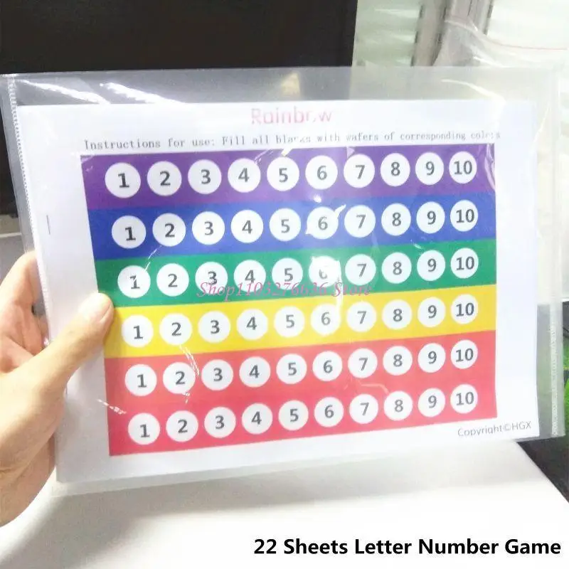 R6FD 수학 장난감 w/ 번호 색상 인식 교실 유치원 재미있는