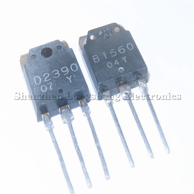 1PCSPCS/LOT 2SD2390 D2390 2SB1560 B1560 TO-3P audio amplifier tube triode New In Stock Original Quality 100%