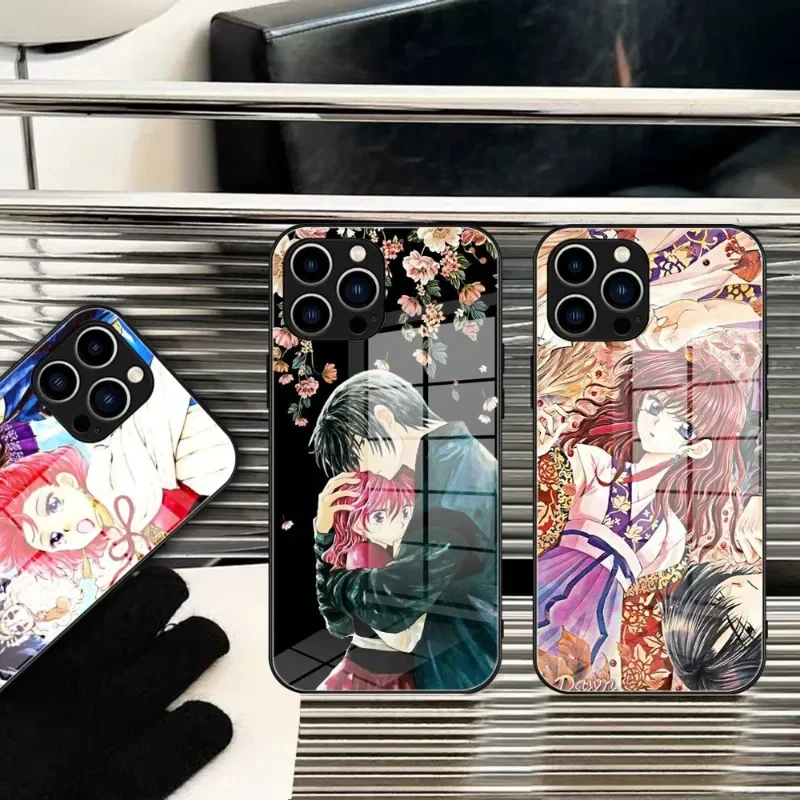 Akatsuki No Yona Anime Phone Case Tempered Glass for IPhone 14 13 11 12 Pro 8 Plus X 13 Pro MAX XR XS MINI Jonah At Dawn Covers