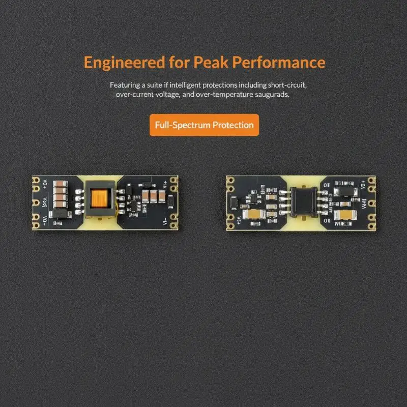 【CR】Isolated DC-DC Boost Converter Module 1PCS 3-42V Wide Input to 5V 12V Output for Hobbyist Electronic Circuit Design Projects