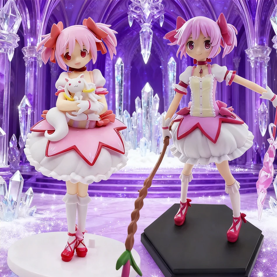 Puella Magi Madoka Magica Kaname Madoka نماذج شخصيات أنيمي التماثيل سطح المكتب الحلي مجموعة ألعاب رائعة هدايا Otaku #1
