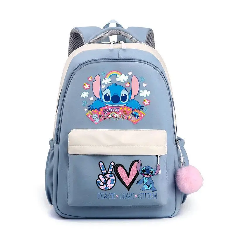 Lilo And Stitch Backpack Cartoon School Bags for Teenagers Girls Boys Backpack New Rucksack Mochilas