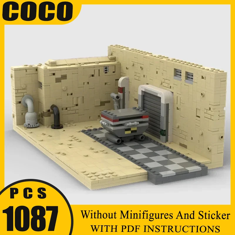 

Star Movie Moc Building Bricks Escape Galaxy Base Model Technology Blocks Classic Movie Scenes Toy DIY Set Assembly Gifts