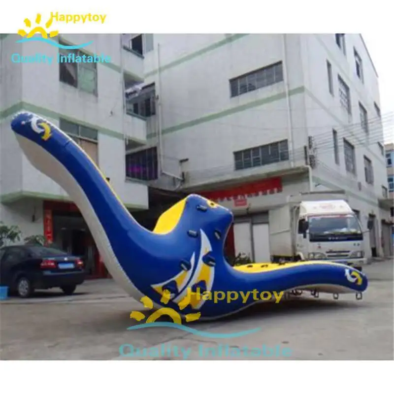 Factory Direct Inflatable Seesaw Toys Big Size Floating Water Totter For Kids