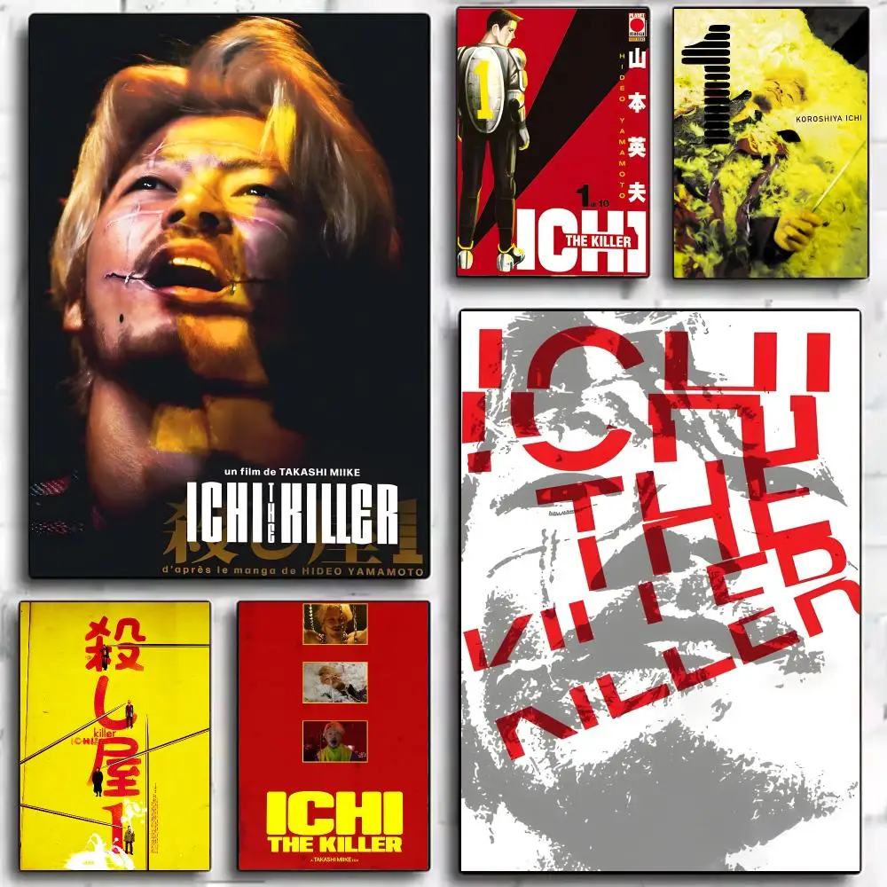 Movie Crime Ichi The Killer Poster Modern Wall Decor Collection for Home Design