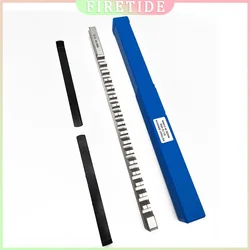 12mm D Push Type Keyway Broach Cutter & Shim HSS High Speed Steel CNC Cutting Tool knife with 2pcs Shims