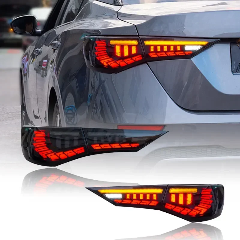 

Popular Hot sell FARWIDE Modified Car Led Rear Tail Lamp Lights For Nissan Sylphy Sentra 2020 2021