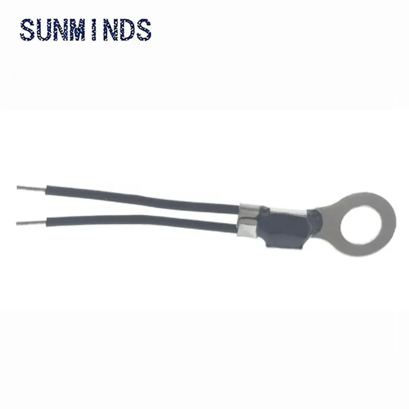 10pcs NTC Thermistor Surface Mount Aperture 4.2mm Temperature Sensor Probe Fixed Head 10K 50K 100K  Long 2cm Tin