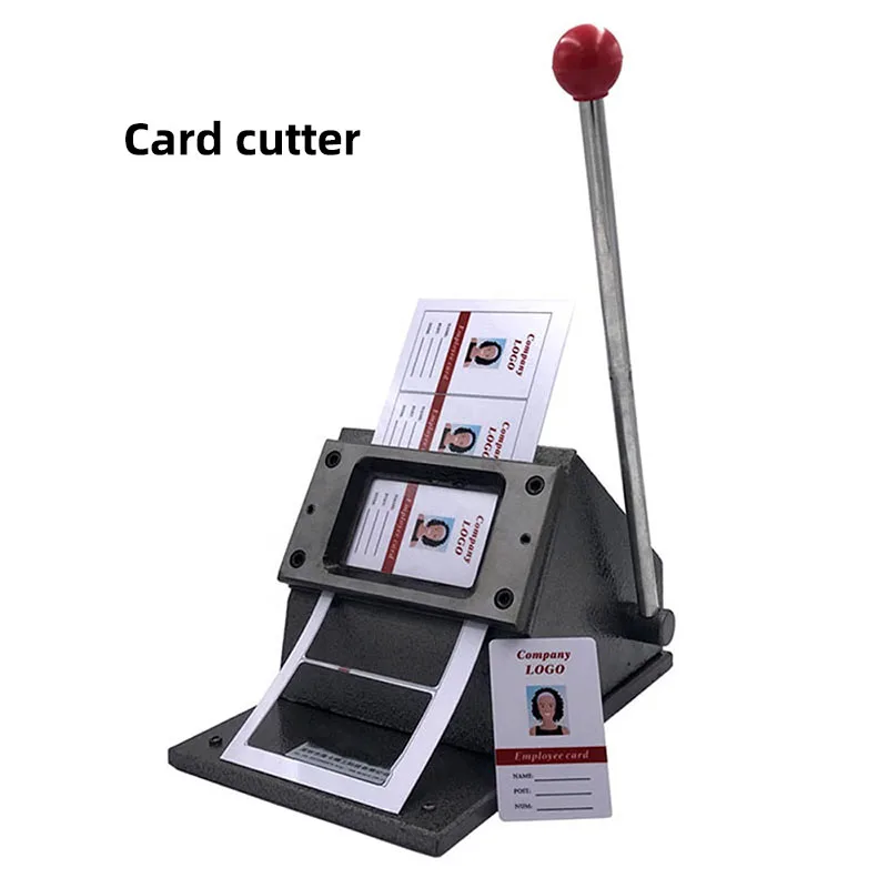 86 * 54 Circular Manual PVC Card Cutter Business Card Cutter Paper Card Cutter Card Punching Mechanism Card Equipment