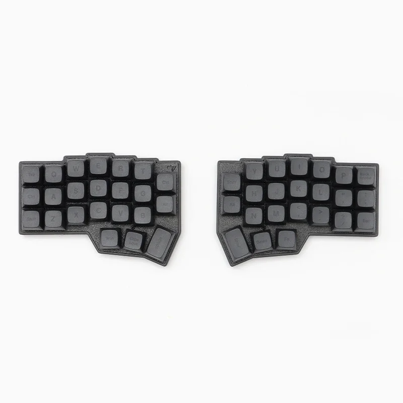 W CORNE V4.1 Split Keyboard DIY Customized Keyboard 2.4G Wireless Hot Swap PCB Ergonomic 2.4G VIAL Remap Gamer PC Accessories