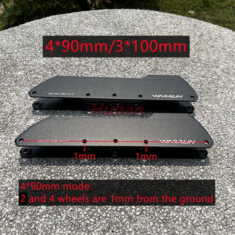 4*80/72mm Roller Skate Rack 4*90/3*100mm Speed Skating Skates 3 Wheels 4 Wheels 5 Wheels Aluminum Skate Base Frame Bracket