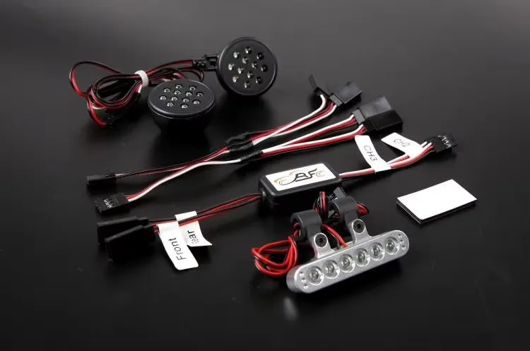 

CNC precision machining remote control front and rear lamp assembly for ROFUN KM HPI BAJA 5B