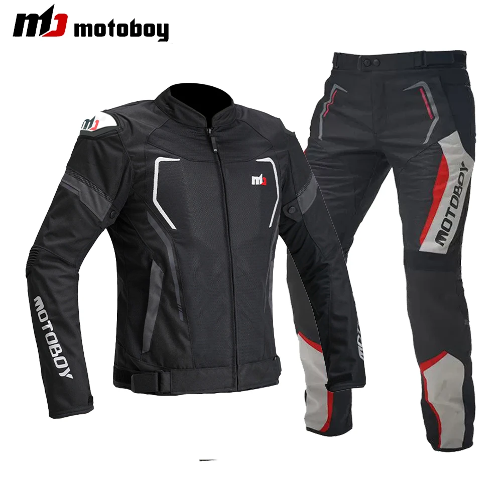 

Men Motocross Jacket Motorcycle Pants Four Season Motorcycle Jacket Wear-resistant Body Armor Moto Clothing