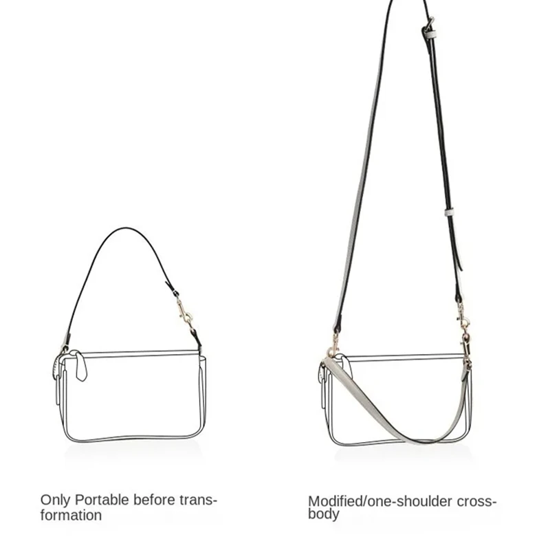 قابل للتعديل على ظهره حزام حقيبة حزام Crossbody حقائب الكتف استبدال ملحق لمدرب مقلاع حقيبة تحت الإبط سلسلة DIY أداة